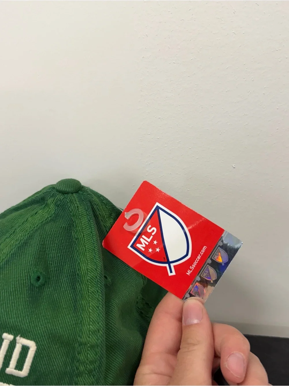 NEW Portland Timbers MLS Hat Adidas Youth Green Baseball Cap Fitted